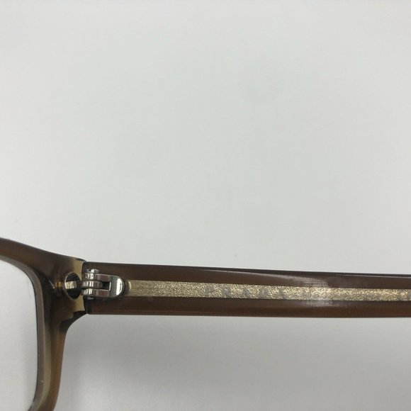 Prada Prescription Glasses Brown Rectangular Frame - Picture 2 of 9